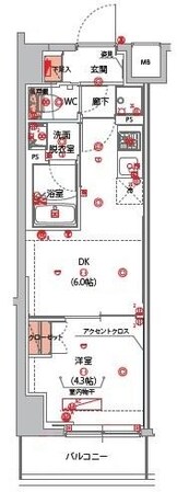 ハーモニーレジデンス山手サウス大塚の物件間取画像